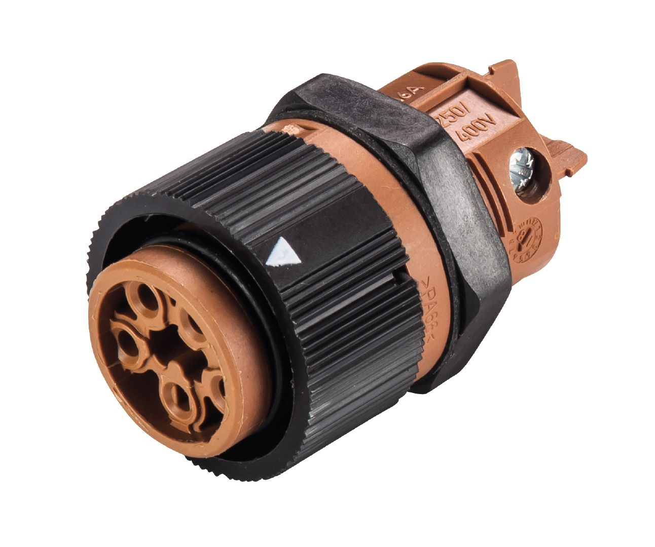 Wieland Mini Geräteanschluss RST16I5/4S B1 M03 L BR M20 2 4-polig Buchsenteil Kodierung signalbraun